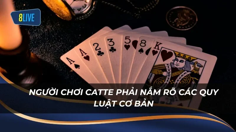 Người chơi catte phải nắm rõ các quy luật cơ bản